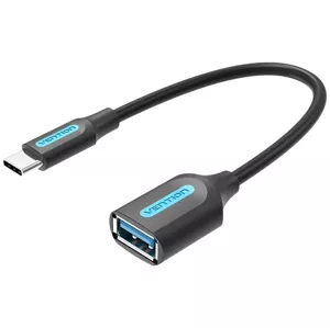 Redukcia Vention USB-C 3.1 Male to USB-A Female OTG Cable CCVBB 0.15m, Black, PVC
