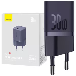 Nabíjačka Mini wall charger Baseus GaN5 30W (purple)