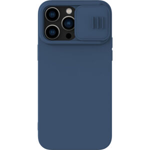 Nillkin CamShield Silky Magnetic Silikónový Kryt pre Apple iPhone 14 Pro modrý
