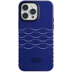 Kryt Audi IML MagSafe Case iPhone 14 Pro Max 6.7" navy blue hardcase AU-IMLMIP14PM-A6/D3-BE (AU-IMLMIP14PM-A6/D3-BE)