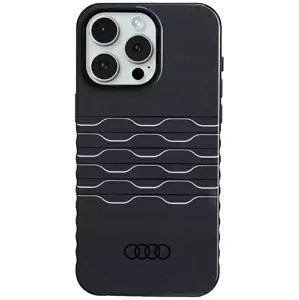 Kryt Audi IML MagSafe Case iPhone 15 Pro Max 6.7" black hardcase AU-IMLMIP15PM-A6/D3-BK (AU-IMLMIP15PM-A6/D3-BK)
