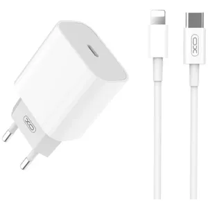 Nabíjačka Wall Charger with + Lightning Cable XO L77 20W (white) (6920680873166)