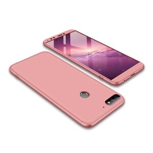 GKK 9821
360° Ochranný obal Huawei Y7 Prime 2018 ružový