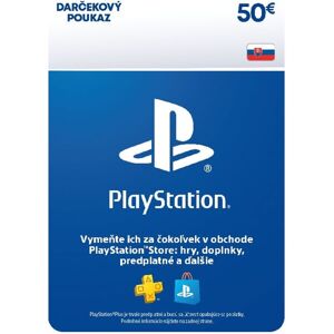 PlayStation Store - Darčeková karta 50 €