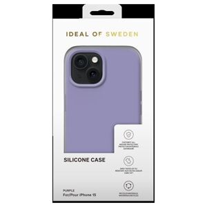 Silikónový ochranný kryt iDeal Of Sweden pre iPhone 15 Purple