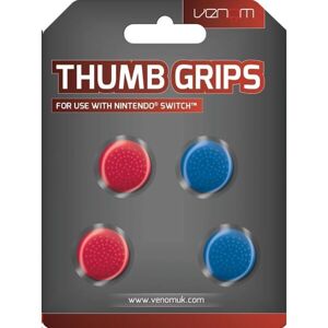 Venom VS4918 Thumb Grips krytky ovládacích páčok pre Switch (4ks) červené/modré