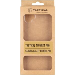 Tactical TPU kryt pre Samsung Galaxy Xcover 6 Pro Transparent