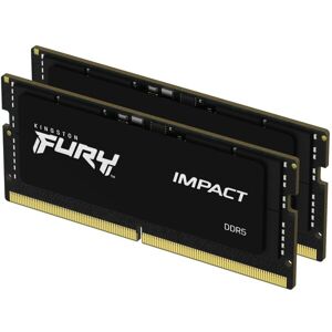 Kingston Fury Impact 64GB 4800MHz CL38 DDR5 SO-DIMM (2x32) Black