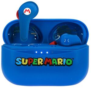 OTL detské bezdrôtové slúchadlá s motívom Super Mario modrá