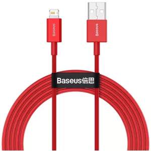 Kábel Baseus Superior Series Cable USB to iP 2.4A 2m (red)