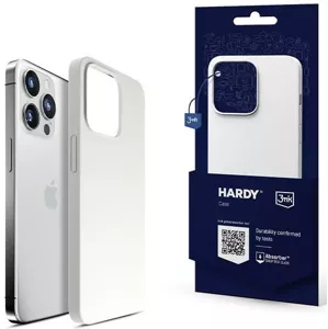Kryt 3MK Hardy Case iPhone 14 Pro 6,1" white MagSafe (5903108500586)