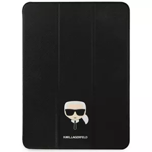 Púzdro Karl Lagerfeld KLFC12OKHK iPad 12.9" Pro 2021 Book Cover black Saffiano Karl Head (KLFC12OKHK)