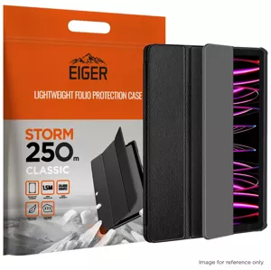 Púzdro Eiger Storm 250m Classic Case for Apple iPad Pro 12.9 (2021) / (2022) in Black (EGSR00131)
