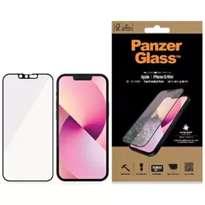 Ochranné sklo PanzerGlass E2E Anti-Bluelight iPhone 13 Mini 5,4" Case Friendly AntiBacterial MicroFracture black Pro2756 (Pro2756)