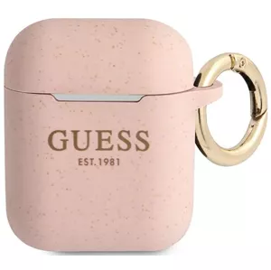 Obal Guess GUA2SGGEP AirPods cover pink Silicone Glitter (GUA2SGGEP)