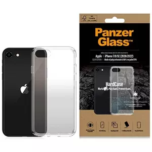 Kryt PanzerGlass HardCase iPhone SE 2022 / SE 2020 / 7 / 8 Antibacterial Military grade Tangerine transparent 0377 (0377)