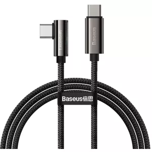 Kábel Cable USB-C to USB-C Baseus Legend Series, PD, 100W, 1m (black) (6953156207493)