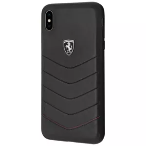 Kryt Ferrari Hardcase iPhone Xs Max black (FEHQUHCI65BK)