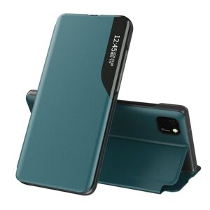 Eco Leather View Case, Huawei Y6p / Honor 9A, zelený