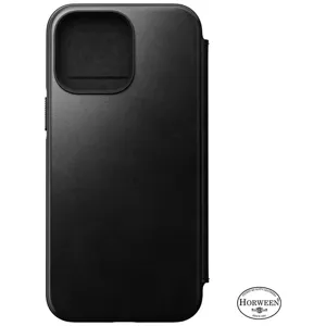 Púzdro Nomad Leather MagSafe Folio, black - iPhone 14 Pro Max (NM01230885)