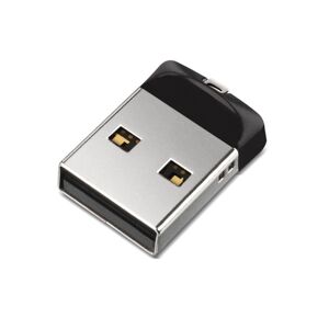 USB kľúč 16 GB SanDisk CRUZER FIt 2.0 čierno strieborný