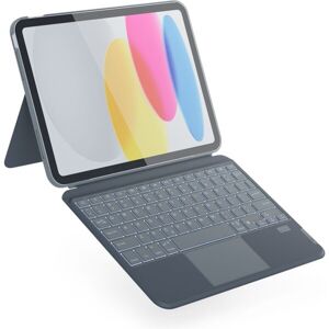 EPICO púzdro s klávesnicou pre iPad 10,9" 2022 (čeština) šedé