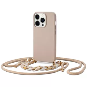 Kryt TECH-PROTECT ICON CHAIN IPHONE 14 PRO BEIGE (9589046925085)