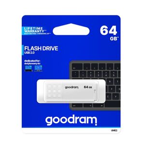 USB kľúč GOODRAM 64 GB UME2 biely