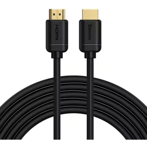 Kábel Baseus 2x HDMI 2.0 4K 30Hz Cable, 3D, HDR, 18Gbps, 5m (black)