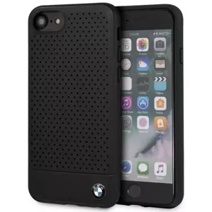 Kryt BMW - Leather Phone Case / Hard Cover - Apple iPhone 7/8 - Black (BMHCI8PEBOBK)