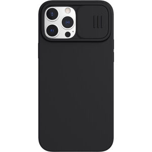 Nillkin CamShield Silky Magnetic silikónový kryt iPhone 13 Pro Max čierny