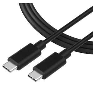 Kábel Tactical Smooth Thread USB-C/USB-C 1 m čierny