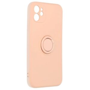 Silikónové puzdro na Apple iPhone 11 Roar Amber ružové