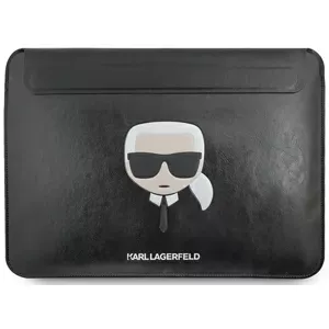 Púzdro Karl Lagerfeld Sleeve KLCS14KHBK 13/14" black Ikonik Karl`s Head (KLCS14KHBK)