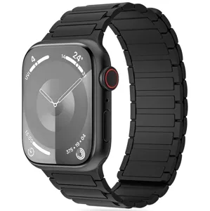 Remienok TECH-PROTECT ICONBAND MAGNETIC APPLE WATCH 4 / 5 / 6 / 7 / 8 / 9 / SE / ULTRA 1 / 2 (42 / 44 / 45 / 49 MM) BLACK (5906302309610)