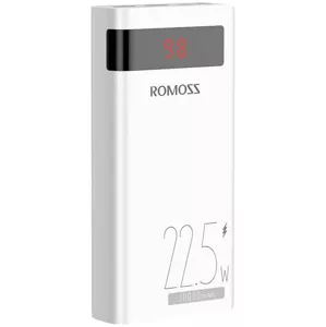 Nabíjačka Powerbank Romoss SENSE8PF 30000mAh, 22.5W (white) (6973693497256)