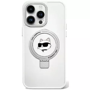 Kryt Karl Lagerfeld KLHMP15MHMRSCHH iPhone 15 Plus 6.7" white hardcase Ring Stand Choupette Head MagSafe (KLHMP15MHMRSCHH)