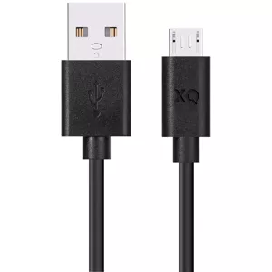 Kábel XQISIT NP Charge & Sync micro USB to USB-A 2.0 100 black (50881)