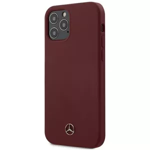 Kryt Mercedes MEHCP12MSILRE iPhone 12/12 Pro 6,1" red hardcase Silicone Line (MEHCP12MSILRE)
