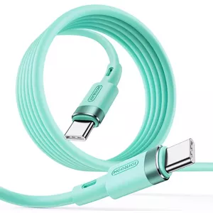 Kábel JOYROOM S-1230N9 TYPE-C TO TYPE-C CABLE PD60W/3A 120CM GREEN (6941237130747)