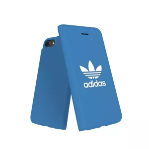 Púzdro ADIDAS - OR Booklet Case BASIC FW18/FW19 for iPhone 6/6S/7/8 bluebird/white (31585)