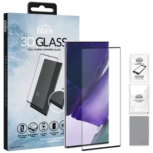 Ochranné sklo Eiger 3D GLASS Full Screen Glass Screen Protector for Samsung Galaxy Note 20 Ultra in Clear/Black (EGSP00634)