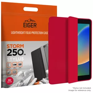 Púzdro Eiger Storm 250m Stylus Case for Apple iPad 10.2 (9th Gen) in Red (EGSR00143)