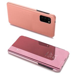 Clear view ružové púzdro na telefon Xiaomi Redmi Note 10 5G / Poco M3 Pro