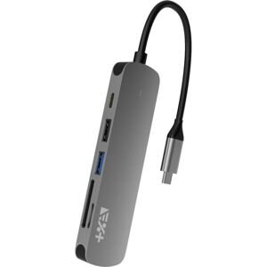 Next One USB-C Essentials Multiport adaptér sivý