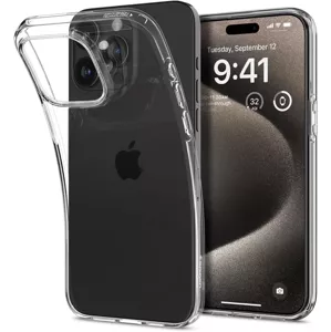 Kryt Spigen Liquid Crystal, crystal clear - iPhone 15 Pro Max (ACS06557)