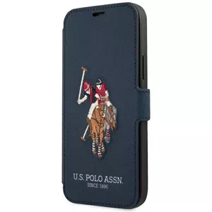 Púzdro US Polo USFLBKP12LPUGFLNV iPhone 12 Pro Max 6,7" book Polo Embroidery Collection (USFLBKP12LPUGFLNV)