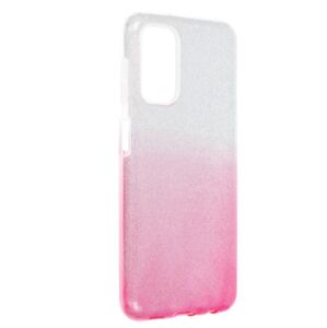 Obal Forcell Shining, Samsung Galaxy A13 4G, strieborno ružový