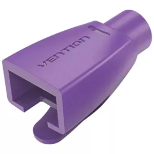 Kryt Vention RJ45 Cable Jacket Cover IODV0-100 Pack of 100 Purple PVC