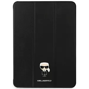 Púzdro Karl Lagerfeld KLFC11OKMK iPad Pro 11" 2021 Book Cover black Saffiano Karl Iconic (KLFC11OKMK)
